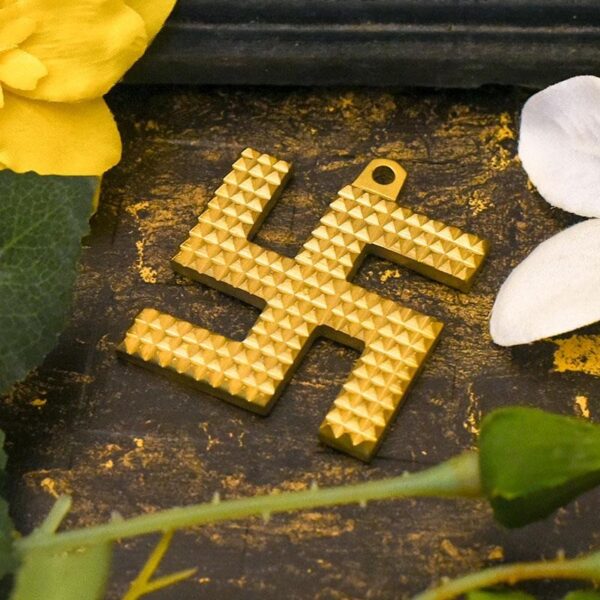 Decorative Swastik Wall Hanging - Image 2
