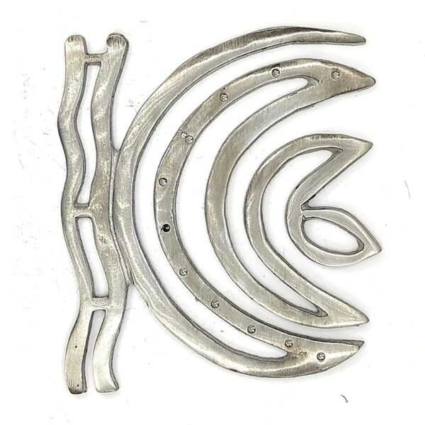 Zinc Helix Vastu Remedies for North-East Ishanya Dosha Nivaran Missing Corner & Cuts Remedies (Silver Grey, 4 inch, 1pc) - Image 3